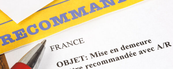 lettres recommandées